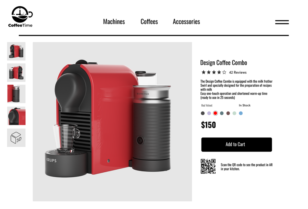 3D product renders ecommerce