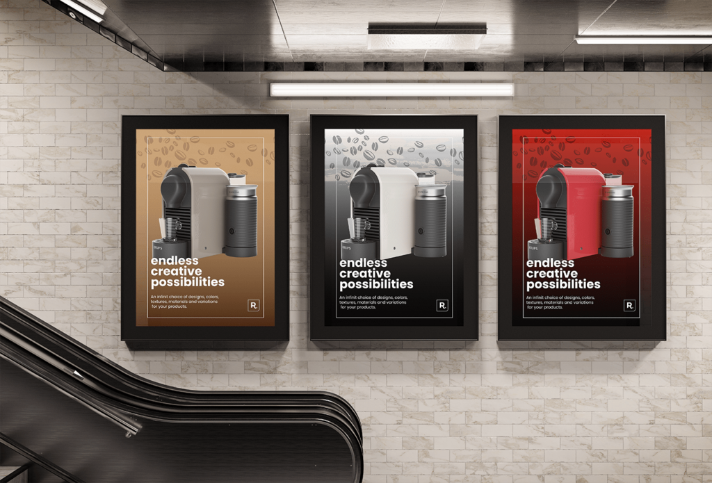3D product outdoor advertising