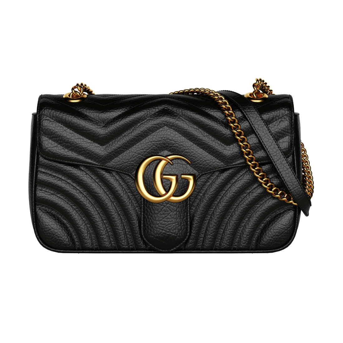 Gucci handbag leather cgi 3D